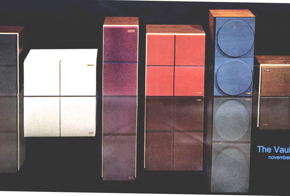 We sold hundreds of JansZen Electrostatic Speakers